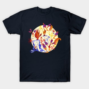 Extraterrestrial garden - light T-Shirt